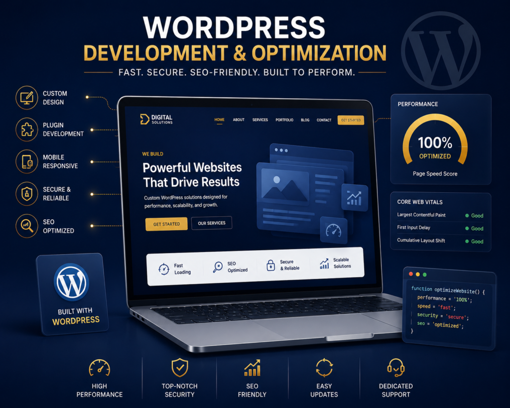 Services WordPress Development Optimization